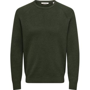 Only & Sons - Onsalfi - Donkergroene Trui - Lange Mouwen