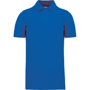 Kariban Piqué-herenpolo Bio180 K2025 - Light Royal Blue - XS