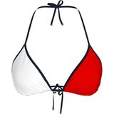 TOMMY HILFIGER - Bikinitop - Kleurblokken - Halter - V-hals