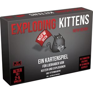 Asmodee Exploding Kittens NSFW Edition Kaartspel Gelukspel