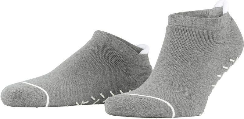 ESPRIT - Home - Korte Sokken - Grijs - 1 Paar - Katoen