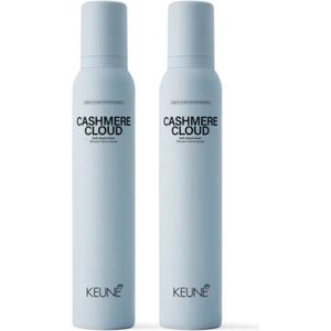 2 stuks - Keune - Cashmere Cloud - Soft Volume Foam 200 ml
