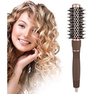 Ronde keramische haarborstel - anion antistatisch - 25 mm