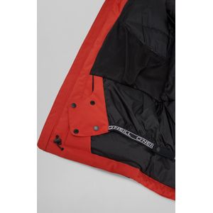 O'Neill Jas Men Diabase Rooibos Rood S - Rooibos Rood 55% Polyester, 45% Gerecycled Polyester Ski Jacket