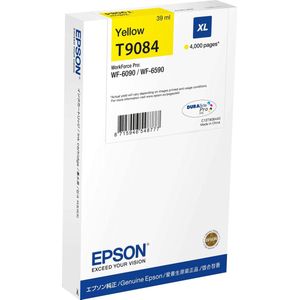 Original Ink Cartridge Epson T9084 Yellow