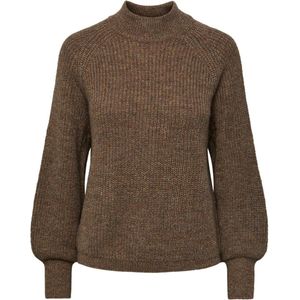 Pieces Trui Pcnatalee Ls O-neck Knit Noos Bc 17139855 Fossil Dames Maat - XL