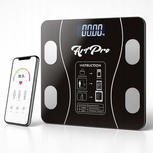 ArtPro Slimline Bluetooth 5.0 Slimline Weegschaal met App