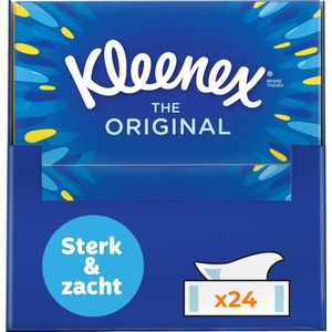 Kleenex tissues - The Original - Voordeelverpakking - 24 x 72 stuks = 1728 zakdoekjes
