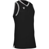 Macron - Freon - Basketbalshirt - Zwart - 100% Polyester