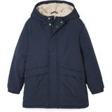 Vertbaudet Parka met capuchon en sherpavoering voor jongens