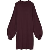 Vero Moda - Nancy - Gebreide Jurk - Hoge Hals - Lange Mouwen - Losse Pasvorm