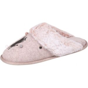Isotoner Dames Pantoffel Rose Chiné 37