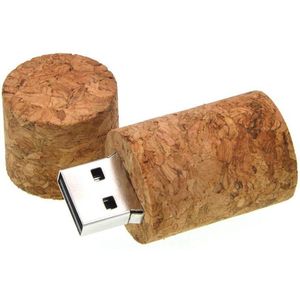Ulticool - Wijnfles Kurk - USB Stick - Bruin - 16 GB