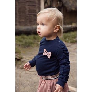 Koko Noko-Girls Sweater ls-Navy
