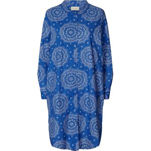 Lollys Laundry Vega Dames - Jurk - Blauw - Maat M