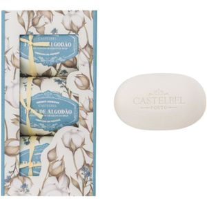 Castelbel - Zeepset Flor de Algodão 3 x 150 gr (katoenbloem)