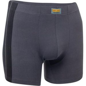 Gentlemen 4-PAK boxershorts grijs/zwart XXL