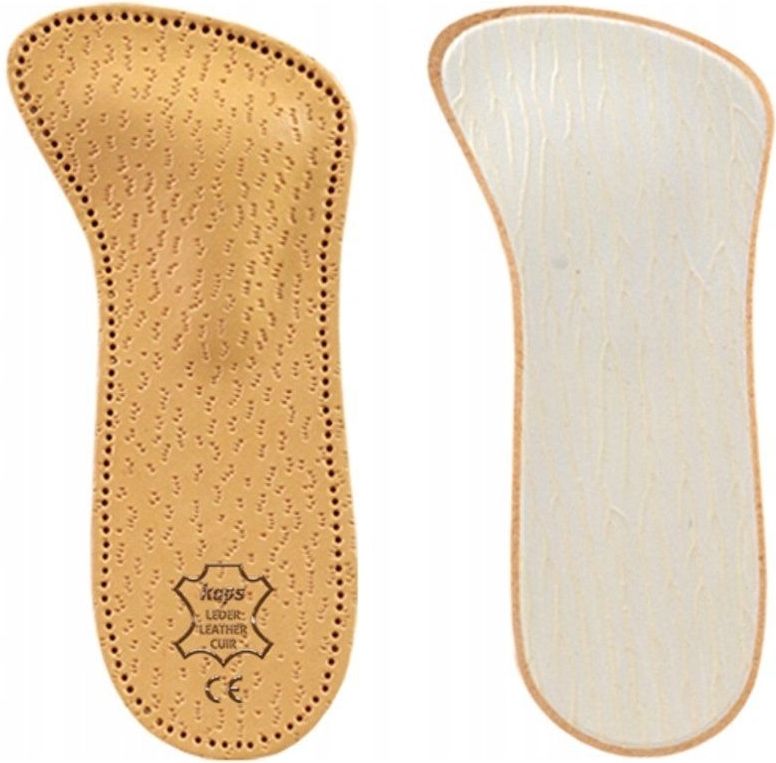 Orthopedische Inlegzolen - Leren - 3/4 Lengte - Voor Vrouwen - Middenvoetsteun