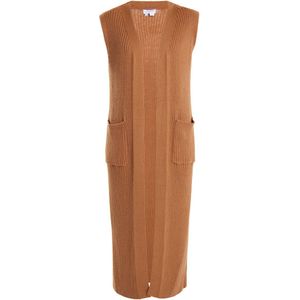 usha - Strickweste - Wit - WHITE LABEL