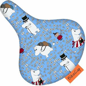 BikeCap Zadelhoes Moomin Pretty Blue | Fietszadelhoes - Fietszadeldek - Stof en waterafstotend