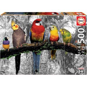 Educa puzzel - Birds on the Jungle - 500 stukjes