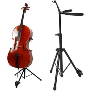 Standaard universele inklapbare cellostandaard - In hoogte verstelbaar statief voor diverse instrumenten