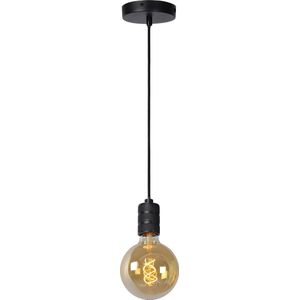 Lucide JOVA - Hanglamp - Ø 10 cm - 1xE27 - Zwart