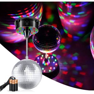 LED Auto USB Discobal RGB Mini Party Verlichting - Discolamp Sfeer