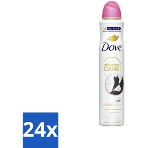 Dove Deodorant Spray - Invisible Care - 200 ml - Voordeelverpakking - 24 stuks