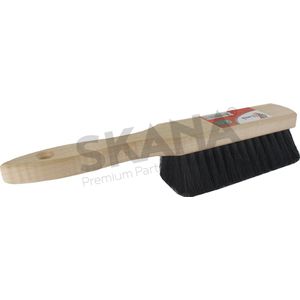 Handstoffer met gemengd paardenhaar( zacht en slijtvast). Breedte 29 cm.
