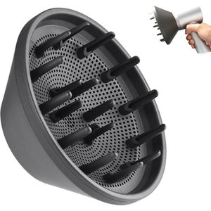 Haardiffuser voor föhn - 360° draaibare stylingaccessoires voor natuurlijk krullend haar