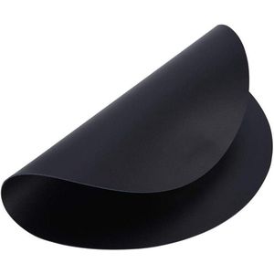 Provento - Echt Lederen Record Slipmat voor Statische Draaitafel - Zachte Mat (1,5 mm dik) met Anti-statische Eigenschappen