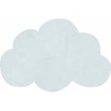 Lilipinso Vloerkleed Wolk Mist Licht Turkooiss-s100 x 64 cm (dikte: 1,5 cm)s-sKinderkamers-sBabykamers-sBabys-sKinderen