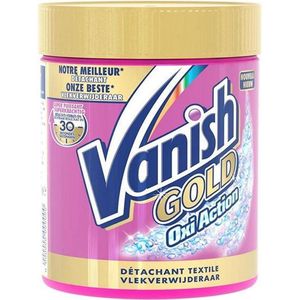 VANISH GOLD Oxi Action Vlekverwijderaar in 30 Seconden - Voor Witte & Gekleurde Was - DUO-PACK 470g x 2