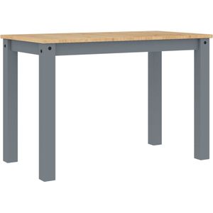 vidaXL-Eettafel-Panama-117x60x75-cm-massief-grenenhout-grijs