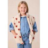 Sissy-Boy - Gilet - Wit - Teddy - Hartjes Print
