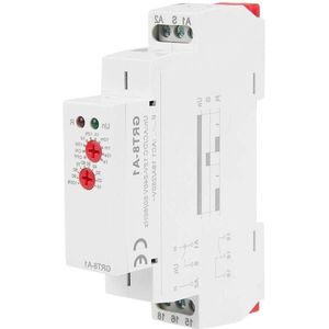 Tijdrelais GRT8-A1 mini-inschakelvertraging DIN-rail type AC/DC 12V ~ 240V