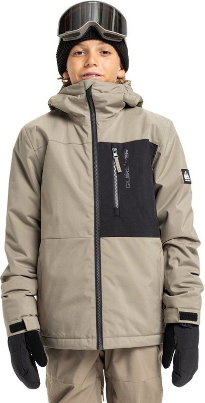 Quiksilver - Side Hit Solid - Sneeuwjas - Beige - Jongens 4-16 jaar