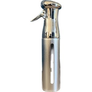 Mist Spray – Waterspuit - 300ml - Zilver - Luxe - Hairspray - Water Verstuiver – Plantenspuit – Kappersspuit - Mist Spray Bottle