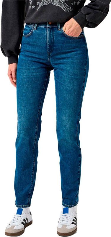 Wrangler 112356387 Spijkerbroek Blauw 28 / 32 Vrouw