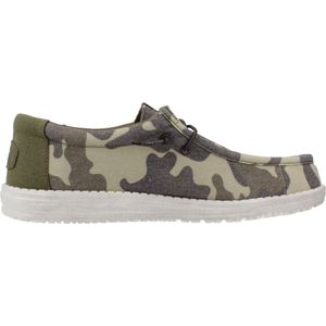 HEYDUDE - Wally Washed Camo - Bootschoenen - Gewassen Camo - Polyester