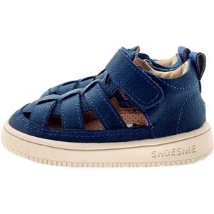 Baby | Sandalen | Jongens | Dark Blue | Leer | Shoesme | Maat 21