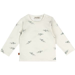 Frogs and Dogs - Pilot Club Baby Shirt Airplane | White Alyssum - Katoen - Maat 80