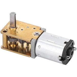 6V Mini Motor à engrenages à brosse CC - Vis sans fin 1218GE-N20 (70 tr/min)