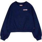 Hoodless Sweatshirt for Girls Levi's Benchwarmer Dark blue