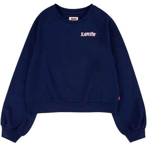 Hoodless Sweatshirt for Girls Levi's Benchwarmer Dark blue