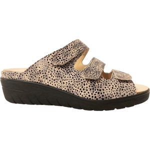 Durea Slippers 7369 047 0498 Wijdte J Taupe