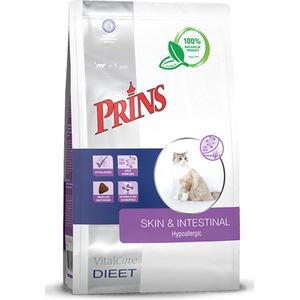 Prins VitalCare Dieetvoeding Skin & Intestinal Hypoallergenic 5 kg - Kat