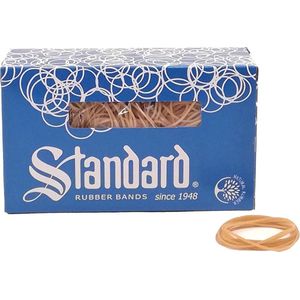 Elastiek standard 18 80x1.5mm 500gr 1660st bruin | Doos a 500 gram | 10 stuks