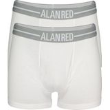 Alan Red - Boxershort Wit 2Pack - Heren - Maat M - Body-fit
